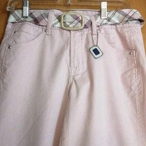 Bandolinoblu Capris with belt
